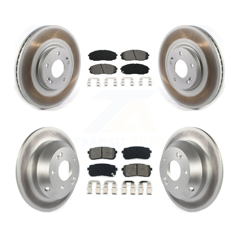 Transit Auto KGS-101853 Disc Brake Kit for 2015-2021 Kia Sedona - Front and Rear
