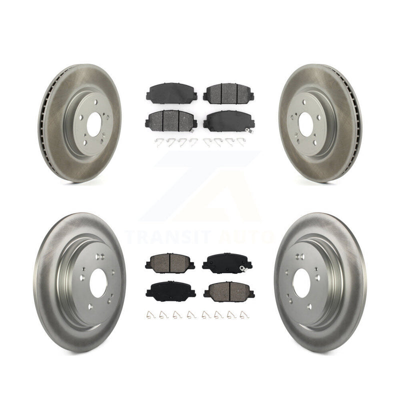 Transit Auto KGS-101854 Disc Brake Kit for 2017-2023 Honda CR-V - Front and Rear