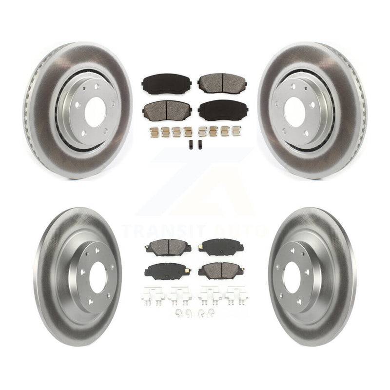 Transit Auto KGS-101855 Disc Brake Kit for 2019-2024 Mazda CX-5 - Front and Rear