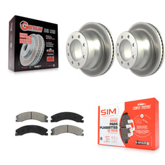 Transit Auto KGS-101858 Disc Brake Kit for 2009-2020 Chevrolet Express 4500, Chevrolet Express 3500 and More - Rear