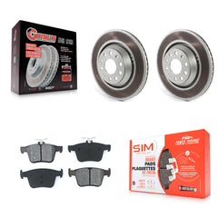 Transit Auto KGS-101868 Disc Brake Kit for 2015-2024 Audi Q3, Volkswagen Atlas Cross Sport and More - Rear