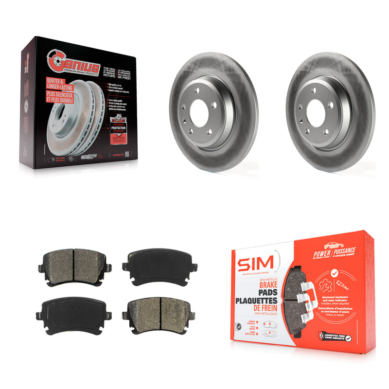 Transit Auto KGS-101870 Disc Brake Kit for 2013-2016 Audi Q5, Audi A4 allroad - Rear
