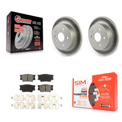 Transit Auto KGS-101874 Disc Brake Kit for 2018-2024 Toyota Camry - Rear