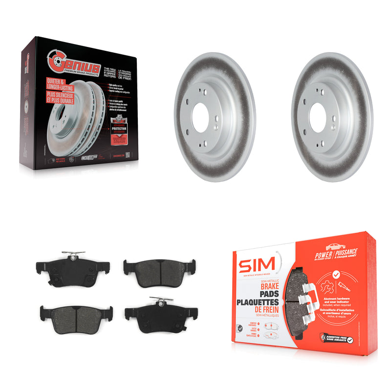 Transit Auto KGS-101875 Disc Brake Kit for 2017-2020 Honda Civic - Rear