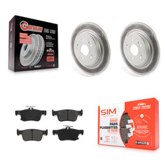 Transit Auto KGS-101876 Disc Brake Kit for 2019-2021 Acura RDX - Rear