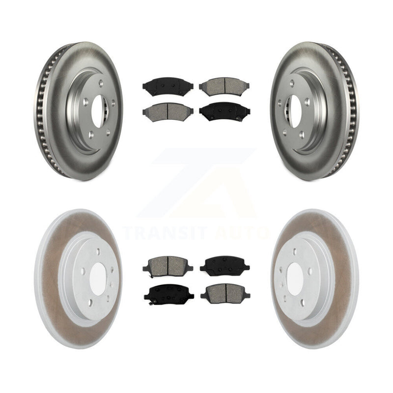 Transit Auto KGS-101885 Disc Brake Kit for 2005 Buick Terraza, Chevrolet Uplander, Saturn Relay - Front and Rear