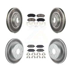 Transit Auto KGS-101889 Disc Brake Kit for 2009-2022 Nissan Maxima - Front and Rear