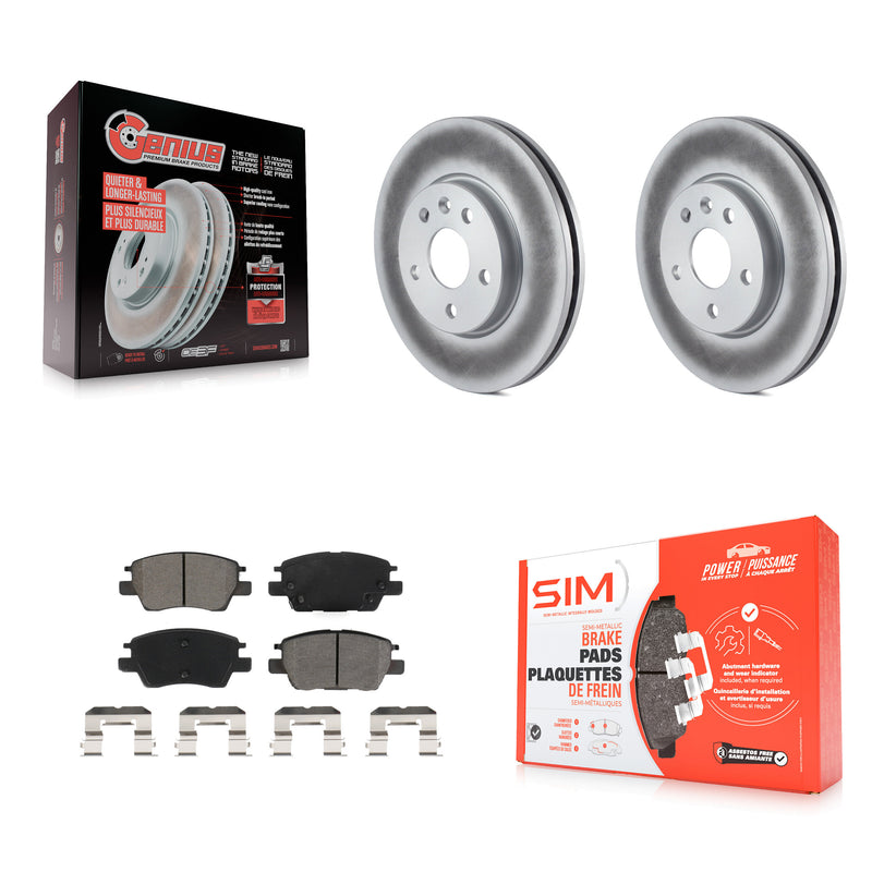 Transit Auto KGS-101906 Disc Brake Kit for 2016-2023 Chevrolet Bolt EUV, Chevrolet Bolt EV and More - Front