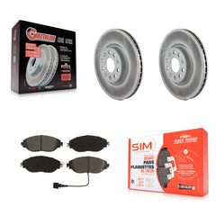 Transit Auto KGS-101916 Disc Brake Kit for 2015-2020 Audi A3 Quattro, Volkswagen Arteon, Volkswagen GTI - Front