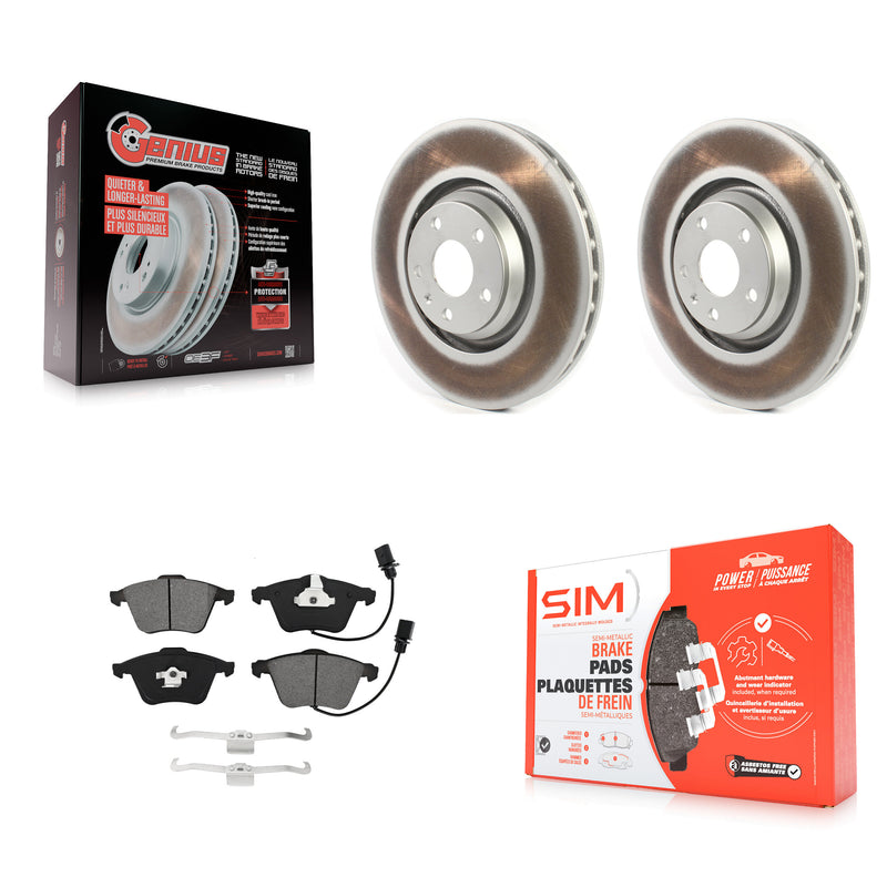 Transit Auto KGS-101921 Disc Brake Kit for 2008-2015 Audi TT Quattro, Audi TTS Quattro - Front