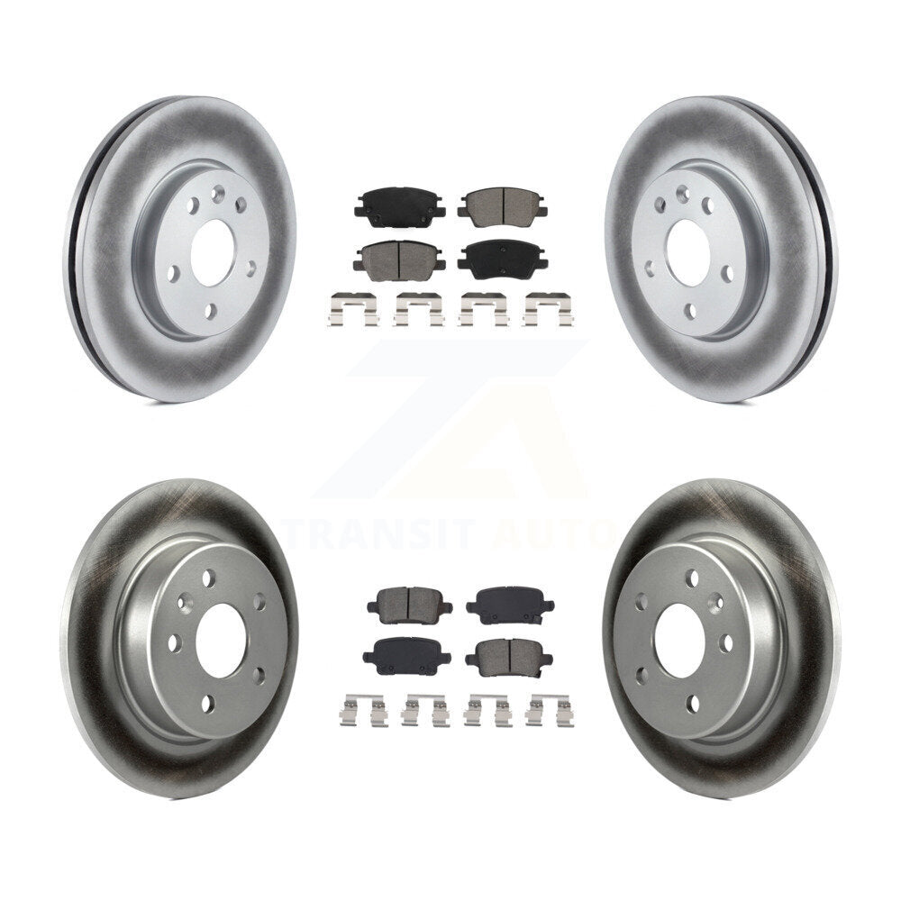 Transit Auto KGS-101939 Disc Brake Kit for 2016-2023 Chevrolet Bolt EUV, Chevrolet Bolt EV and More - Front and Rear
