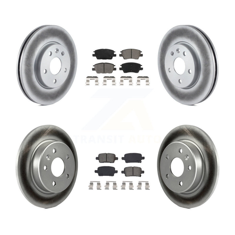 Transit Auto KGS-101939 Disc Brake Kit for 2016-2023 Chevrolet Bolt EUV, Chevrolet Bolt EV and More - Front and Rear