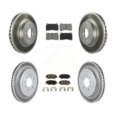 Transit Auto KGS-101943 Disc Brake Kit for 2013-2015 Cadillac ATS - Front and Rear