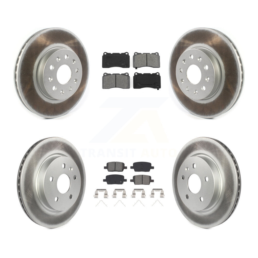 Transit Auto KGS-101946 Disc Brake Kit for 2016-2022 Chevrolet Camaro, Cadillac CT6 - Front and Rear