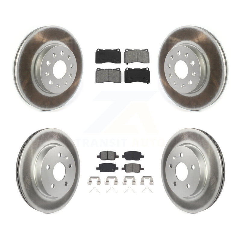 Transit Auto KGS-101946 Disc Brake Kit for 2016-2022 Chevrolet Camaro, Cadillac CT6 - Front and Rear