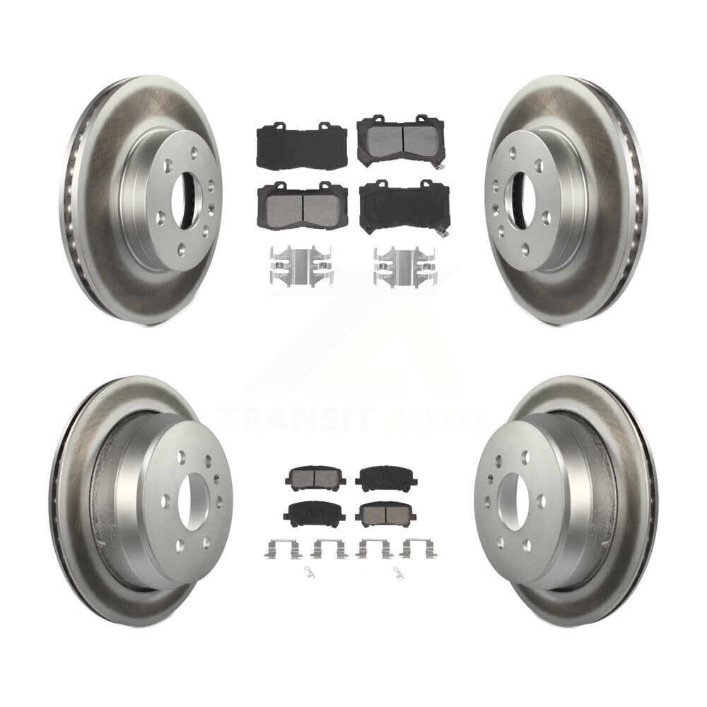 Transit Auto KGS-101947 Disc Brake Kit for 2015-2020 Chevrolet Colorado, GMC Canyon - Front and Rear
