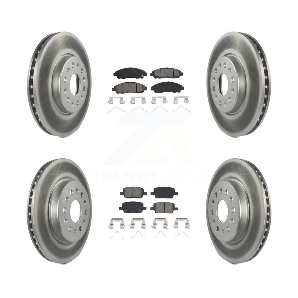 Transit Auto KGS-101948 Disc Brake Kit for 2017-2020 Chevrolet Traverse, Chevrolet Blazer and More - Front and Rear
