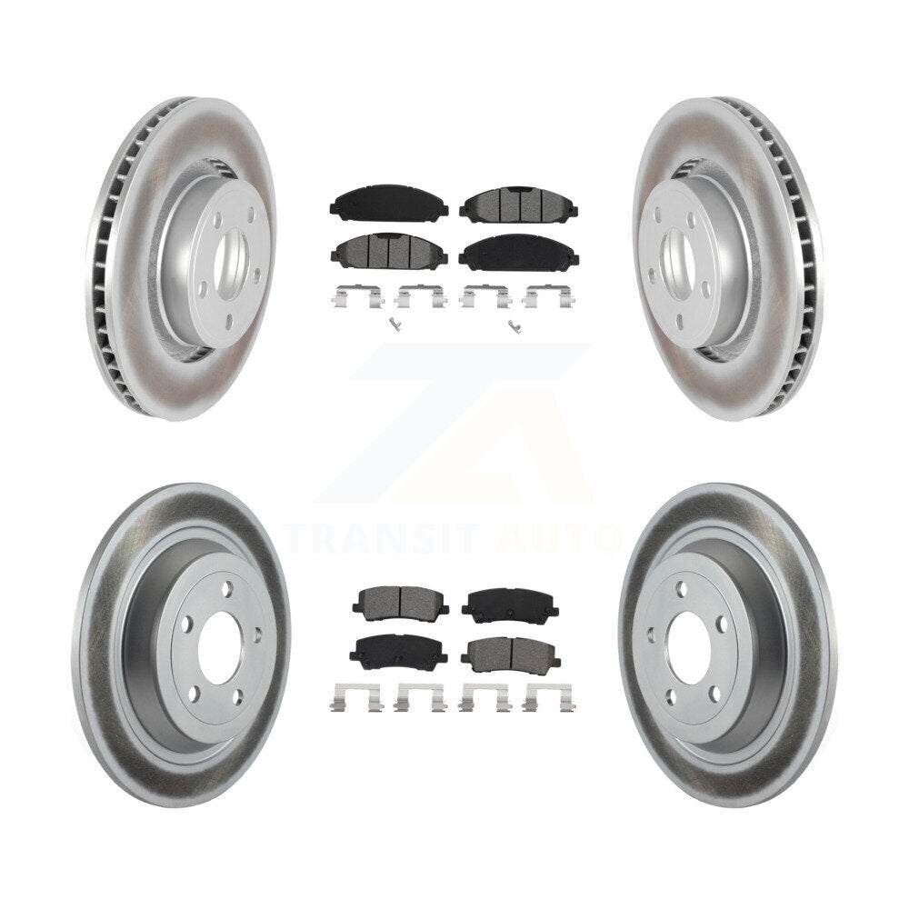 Transit Auto KGS-101949 Disc Brake Kit for 2015-2017 Ford Mustang - Front and Rear