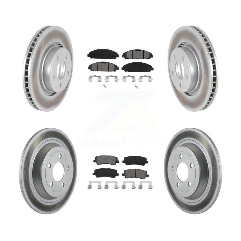 Transit Auto KGS-101949 Disc Brake Kit for 2015-2017 Ford Mustang - Front and Rear