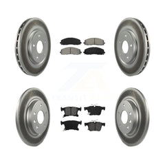 Transit Auto KGS-101950 Disc Brake Kit for 2017-2024 Chrysler Grand Caravan, Chrysler Voyager, Chrysler Pacifica - Front and Rear