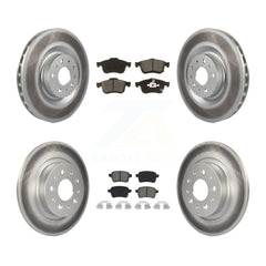 Transit Auto KGS-101951 Disc Brake Kit for 2014-2020 Fiat 500L - Front and Rear