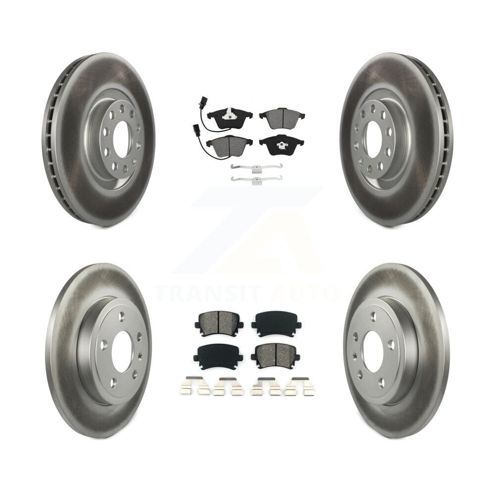 Transit Auto KGS-101952 Disc Brake Kit for 2007-2009 Audi A4, Audi A4 Quattro - Front and Rear