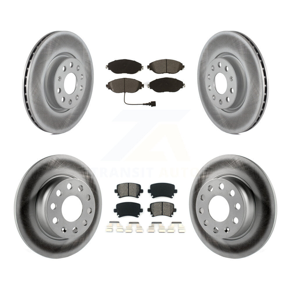 Transit Auto KGS-101954 Disc Brake Kit for 2015 Volkswagen GTI - Front and Rear