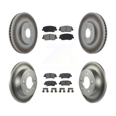 Transit Auto KGS-101957 Disc Brake Kit for 2016-2018 Kia Forte, Kia Forte5, Hyundai Veloster - Front and Rear