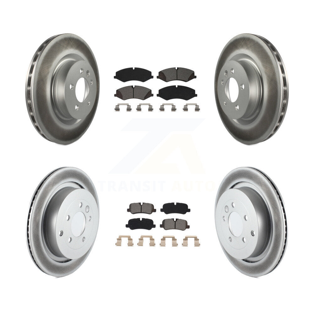 Transit Auto KGS-101960 Disc Brake Kit for 2010-2016 Land Rover LR4, Land Rover Range Rover Sport - Front and Rear