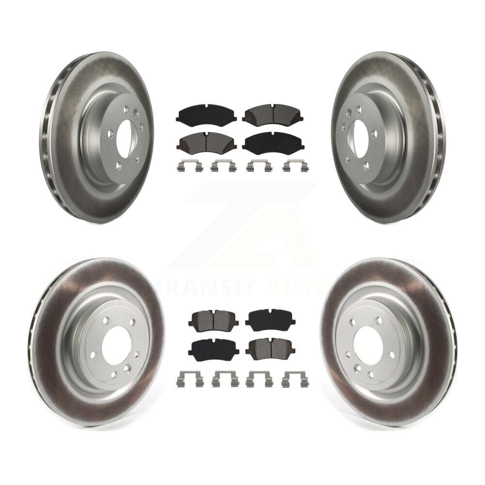 Transit Auto KGS-101961 Disc Brake Kit for 2014-2017 Land Rover Discovery, Land Rover Range Rover, Land Rover Range Rover Sport - Front and Rear