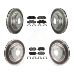Transit Auto KGS-101961 Disc Brake Kit for 2014-2017 Land Rover Discovery, Land Rover Range Rover, Land Rover Range Rover Sport - Front and Rear