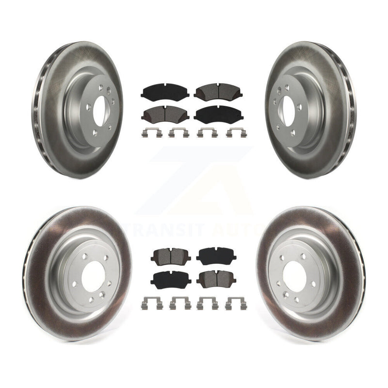Transit Auto KGS-101961 Disc Brake Kit for 2014-2017 Land Rover Discovery, Land Rover Range Rover, Land Rover Range Rover Sport - Front and Rear