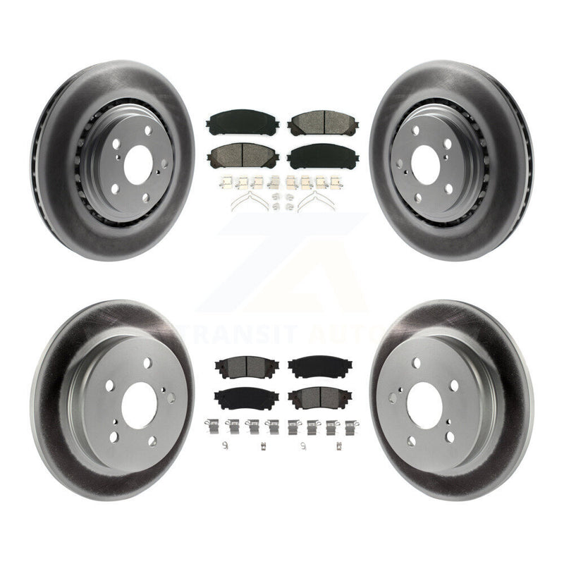 Transit Auto KGS-101964 Disc Brake Kit for 2015-2021 Lexus NX300, Lexus NX200t, Lexus NX300h - Front and Rear