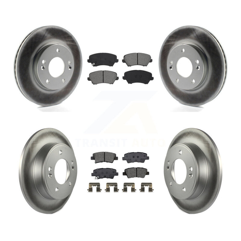 Transit Auto KGS-101966 Disc Brake Kit for 2016-2018 Hyundai Elantra GT, Kia Forte and More - Front and Rear