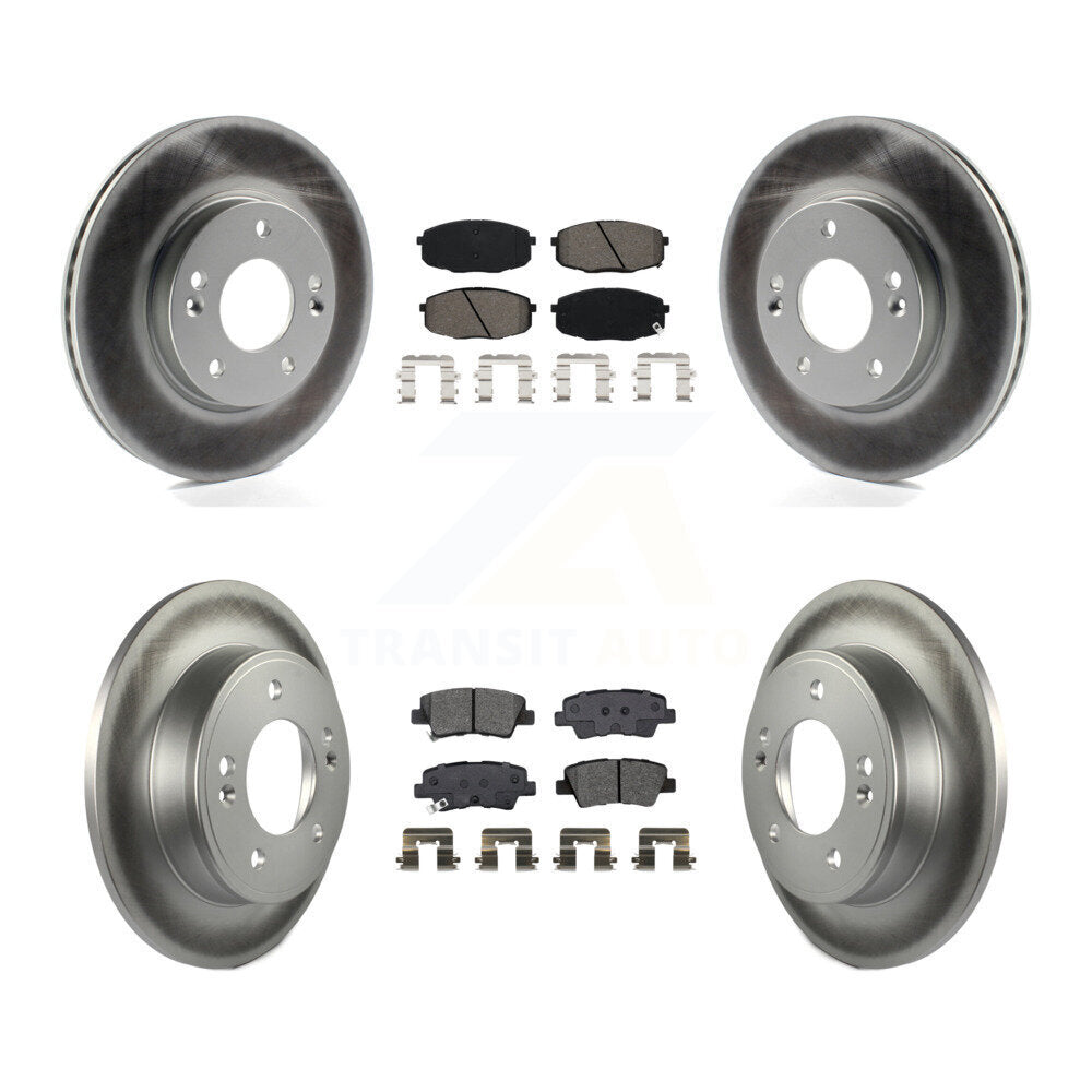 Transit Auto KGS-101968 Disc Brake Kit for 2017-2023 Kia Forte, Hyundai Kona and More - Front and Rear