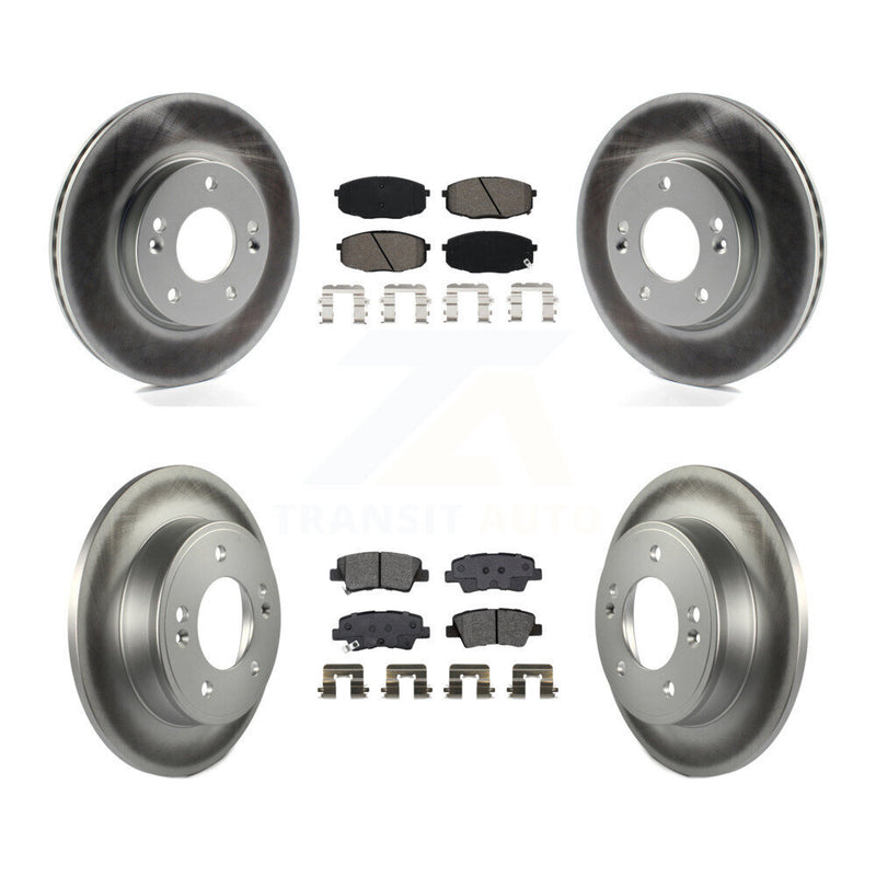 Transit Auto KGS-101968 Disc Brake Kit for 2017-2023 Kia Forte, Hyundai Kona and More - Front and Rear