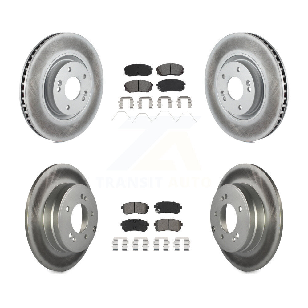 Transit Auto KGS-101970 Disc Brake Kit for 2016-2019 Kia Optima - Front and Rear
