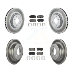 Transit Auto KGS-101970 Disc Brake Kit for 2016-2019 Kia Optima - Front and Rear