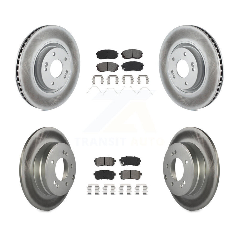 Transit Auto KGS-101970 Disc Brake Kit for 2016-2019 Kia Optima - Front and Rear