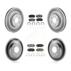 Transit Auto KGS-101971 Disc Brake Kit for 2016 Hyundai Sonata - Front and Rear