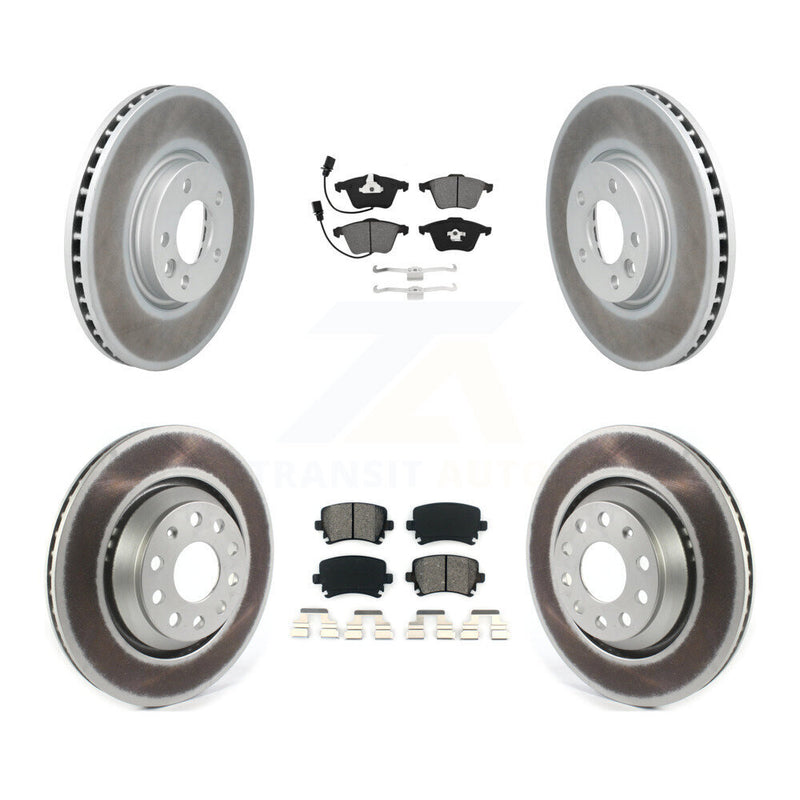 Transit Auto KGS-101973 Disc Brake Kit for 2009-2012 Volkswagen CC - Front and Rear