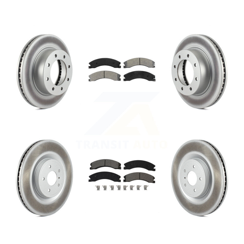 Transit Auto KGS-101975 Disc Brake Kit for 2012-2021 Nissan NV1500, Nissan NV2500, Nissan NV3500 - Front and Rear