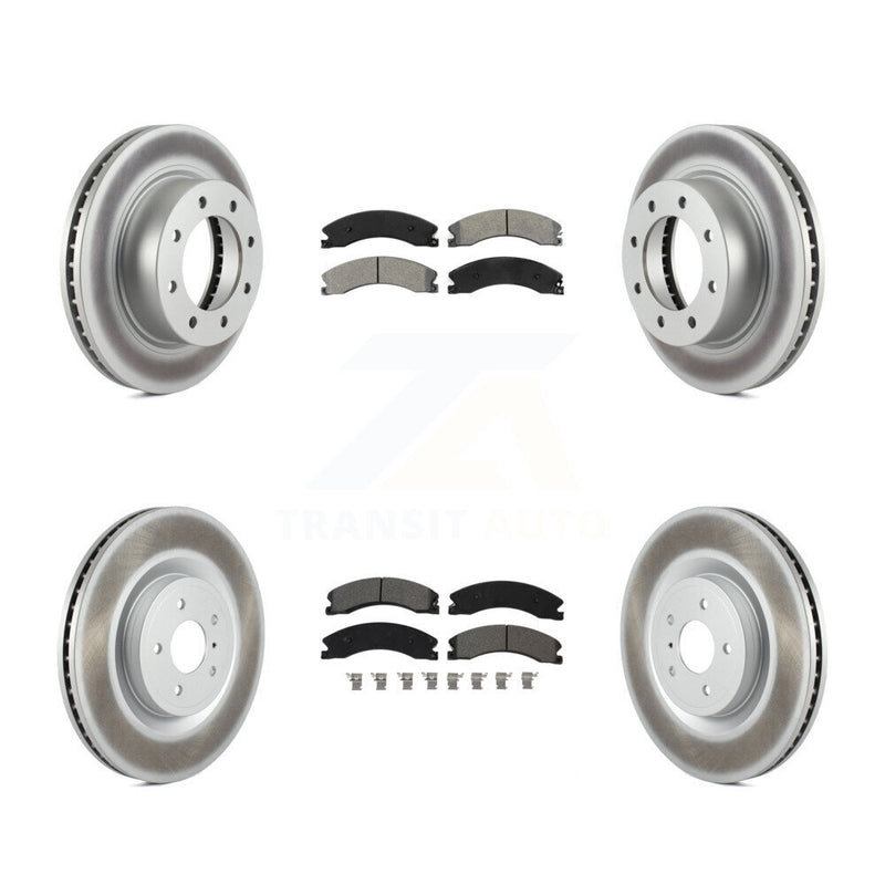 Transit Auto KGS-101975 Disc Brake Kit for 2012-2021 Nissan NV1500, Nissan NV2500, Nissan NV3500 - Front and Rear