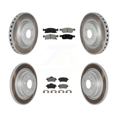 Transit Auto KGS-101976 Disc Brake Kit for 2012-2018 Mercedes-Benz GLE300d, Mercedes-Benz GLE350 and More - Front and Rear