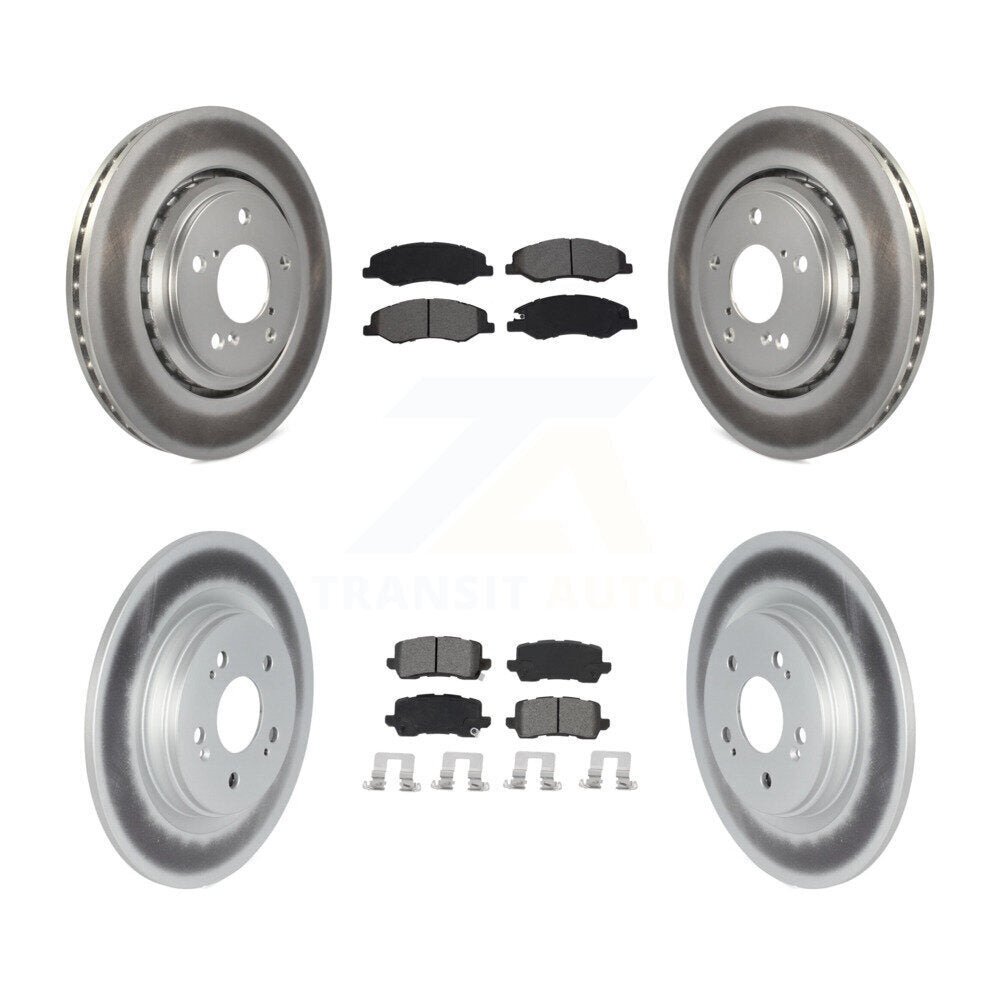Transit Auto KGS-101978 Disc Brake Kit for 2018-2023 Honda Odyssey - Front and Rear