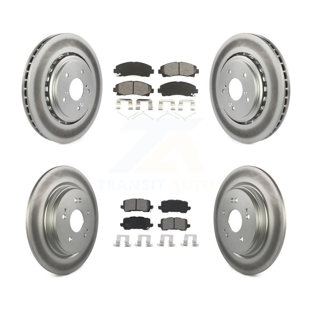 Transit Auto KGS-101979 Disc Brake Kit for 2015-2020 Acura TLX - Front and Rear