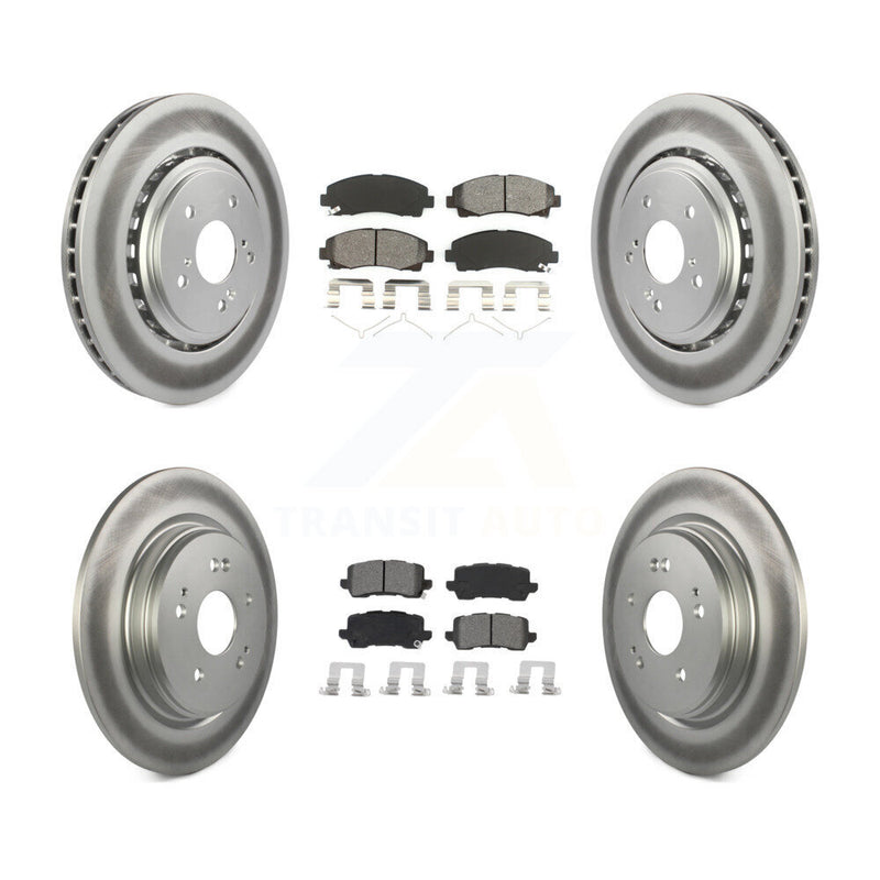 Transit Auto KGS-101979 Disc Brake Kit for 2015-2020 Acura TLX - Front and Rear