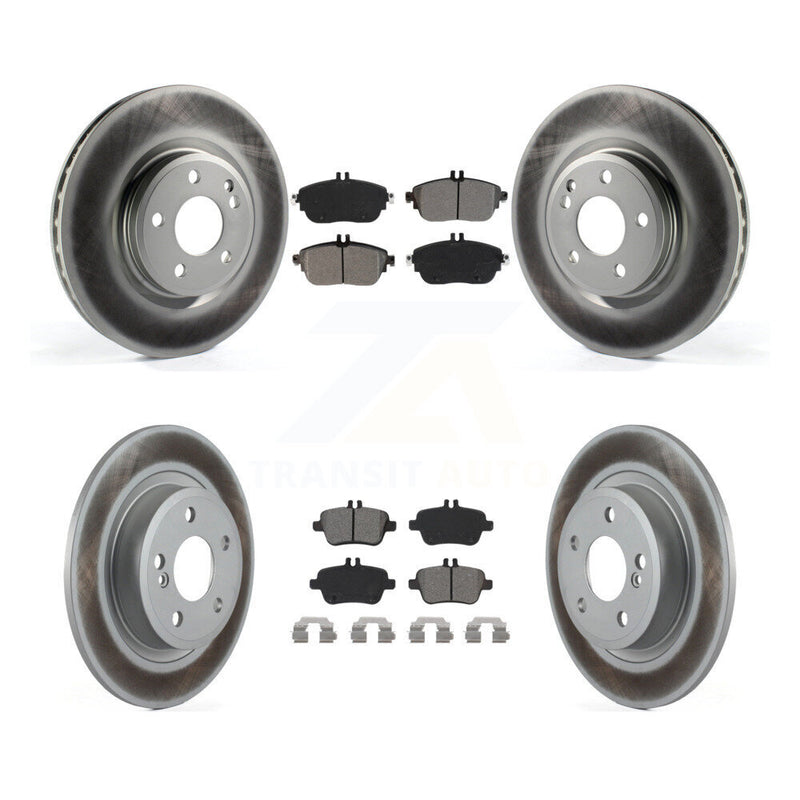 Transit Auto KGS-101980 Disc Brake Kit for 2013-2020 INFINITI QX30, Mercedes-Benz CLA250 and More - Front and Rear
