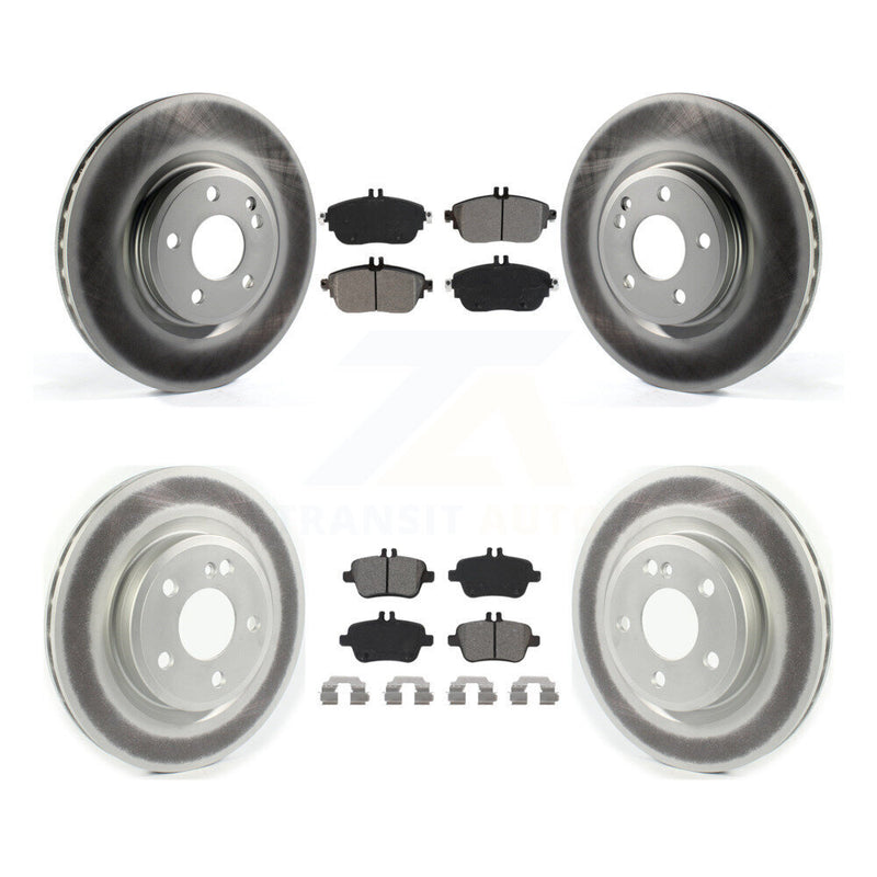 Transit Auto KGS-101981 Disc Brake Kit for 2014-2020 INFINITI QX30, Mercedes-Benz CLA250, Mercedes-Benz GLA250 - Front and Rear