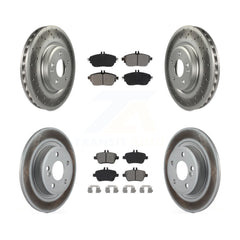 Transit Auto KGS-101982 Disc Brake Kit for 2013-2019 Mercedes-Benz CLA250, Mercedes-Benz B250 - Front and Rear